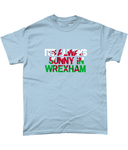 Always Sunny in Wrexham Gildan Heavy Cotton T-Shirt - Image 6