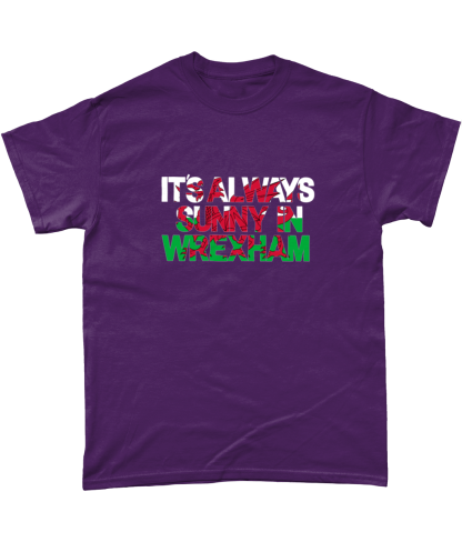 Always Sunny in Wrexham Gildan Heavy Cotton T-Shirt - Image 8