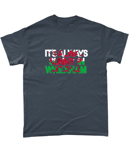 Always Sunny in Wrexham Gildan Heavy Cotton T-Shirt - Image 10